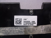 2013-2015 Chevrolet Impala/ Malibu Radio/ Media player control panel Untested