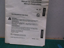 Poulan PL25 Gas Trimmer manual only