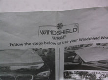 Windshield wrap sun shade