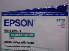 20+ sheets Epson photo quality glossy paper