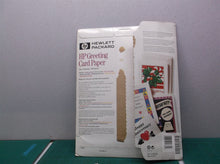 HP Greeting Card Paper, 20 sheets, white, opened