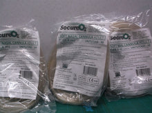 Lot of 5 SecureO2 7' Adult soft nasal cannulas