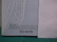 Microsoft X03-66598 Windows 98 Getting Started w/ COA