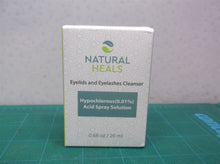 Natural Heals Eyelids & Cleanser ***Spray Solution 20ml/0.68 oz ex 10-19-2022