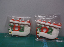 2 Comical Christmas 2020 Ornaments Black Skin w Toilet Paper Family Name Tree