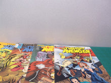 LOT OF 5- The Twilight Avenger Comic Book- Burcham, Elite Comics 1986