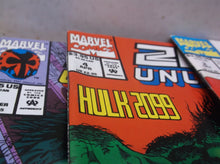 LOT OF 5 MARVEL COMICS-S2099 Unlimited #1 & #2 1st Appearance of HULK 2099 1993