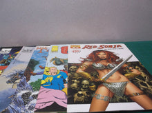 (10) INDI-COMICS EPIC LEADBELLY IMAGE & DYNAMITE Alien Legion Red Sonja & Others