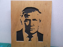 Donald Trump 8x10 cnc wood art MR1