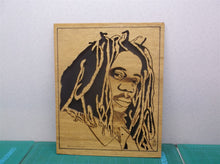 Dennis Brown 8x10 cnc wood art MR1