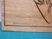 Dennis Brown 8x10 cnc wood art MR1