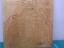 United States Marine Corps 8x10 cnc wood art MR1