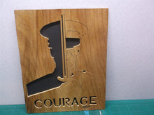 United States Marine Corps Courage 8x10 cnc wood art MR1