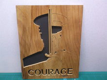 United States Marine Corps Courage 8x10 cnc wood art MR1