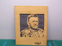 Ulysses S. Grant 8x10 cnc wood art MR1