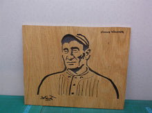 Honus Wagner 8x10 cnc wood art MR1
