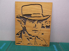 Butch Cassidy 8x10 cnc wood art MR1