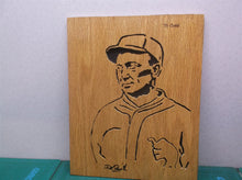 Ty Cobb 8x10 cnc wood art MR1