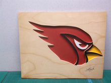 Cardinal 8x10 cnc wood art MR1