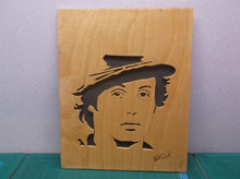 Sylvester Stallone 8x10 cnc wood art MR1