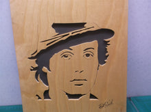 Sylvester Stallone 8x10 cnc wood art MR1