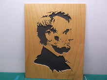 Abraham Lincoln 11x14 cnc wood art MR1