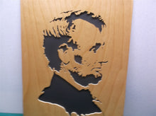 Abraham Lincoln 11x14 cnc wood art MR1