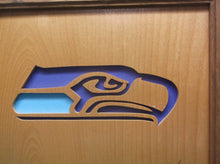 Seahawks 10x12 Framed cnc wood art MR1