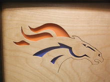 Denver Broncos 10x12 Framed cnc wood art MR1