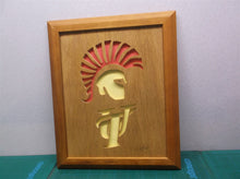 The University of Tampa Spartans 10x12 Framed cnc wood art MR1