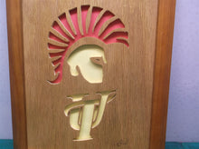 The University of Tampa Spartans 10x12 Framed cnc wood art MR1