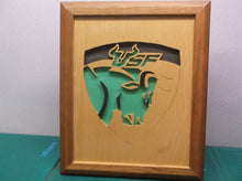 USF Bulls 10x12 Framed cnc wood art MR1