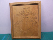 United States Marine Corps 10x12 Framed cnc wood art MR1