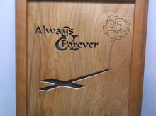 Always & Forever 10x12 Framed cnc wood art MR1
