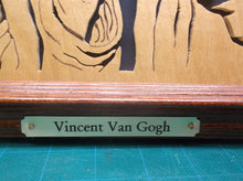 Vincent Van Gogh 11x16 cnc wood art MR1