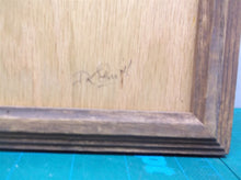 Bogie & Bacall 12.5x15.5 Framed light wood cnc wood art MR1