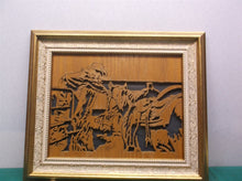Ranch hand 11x13 Framed cnc wood art MR1