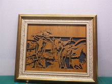 Ranch hand 11x13 Framed cnc wood art MR1