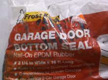 FROST KING 16 FOOT GARAGE DOOR BOTTOM RUBBER WEATHER STRIPPING RUBBER SEAL
