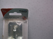 National Hardware N103-291 Double Hinge Safety Hasp 4-1/2 Zinc Plated Steel