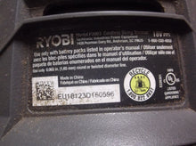 RYOBI P2003 18V 10" CORDLESS STRING TRIMMER. (Tool Only) SN:EU18123D160596