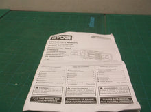 Ryobi P187 Evercharge Wall Mount Battery Charger For Ryobi Stick Vac MANUAL ONLY
