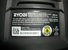RYOBI P2003 18V 10" CORDLESS STRING TRIMMER. (Tool Only) SN:EU19161n120611