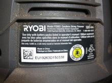 RYOBI P2003 18V 10" CORDLESS STRING TRIMMER. (Tool Only) SN:EU19263D150338