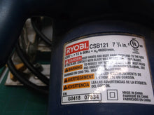 Ryobi CSB121 120V 12A 7-1/4" Wired Circular Saw G041807834