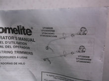 Homelite de 26 cc string trimmer manual only