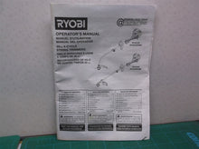 Ryobi 4-cycle 30cc RY4CCS RY4CCSVNM RY4CSS RY4CSSVNM manual-Only