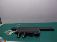 11 PIECE 3/4 PIPE RACK MISSING FLANGES