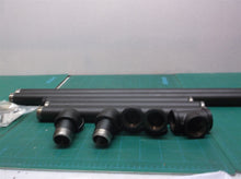 11 PIECE 3/4 PIPE RACK MISSING FLANGES