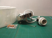 white 3 tier light fixture No Edison bulb included